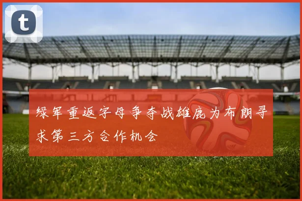 绿军重返字母争夺战雄鹿为布朗寻求第三方合作机会
